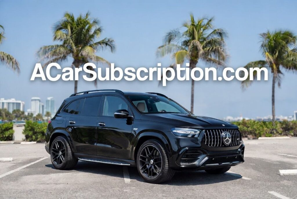 Mercedes AMG GLS 63 SUV car subscription Miami 